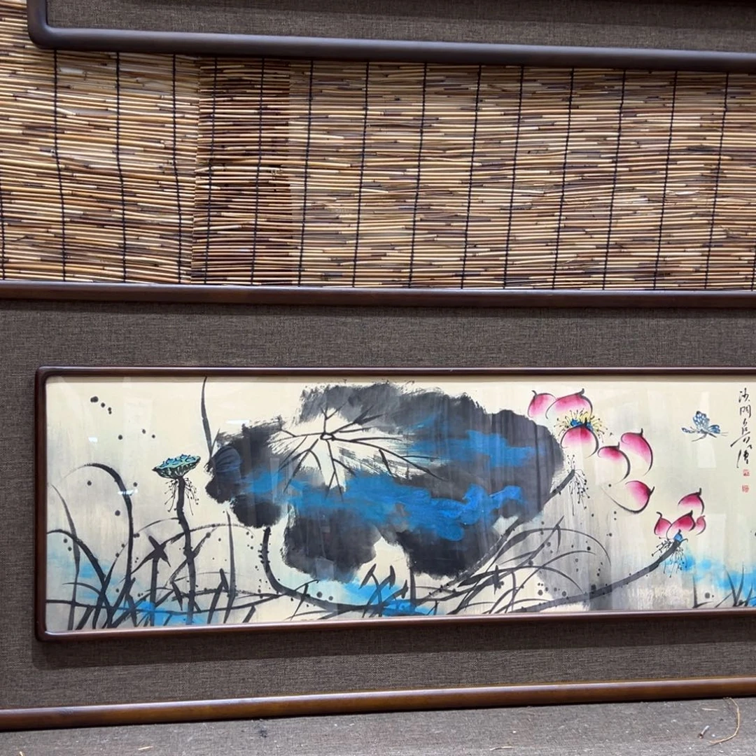 就***说国画亲笔手绘作品