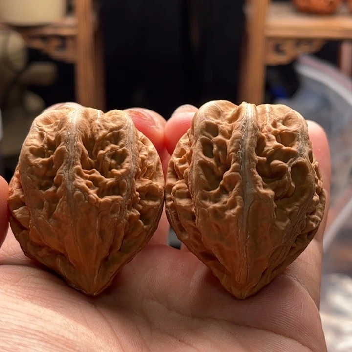 文玩核桃把件楸大胖118