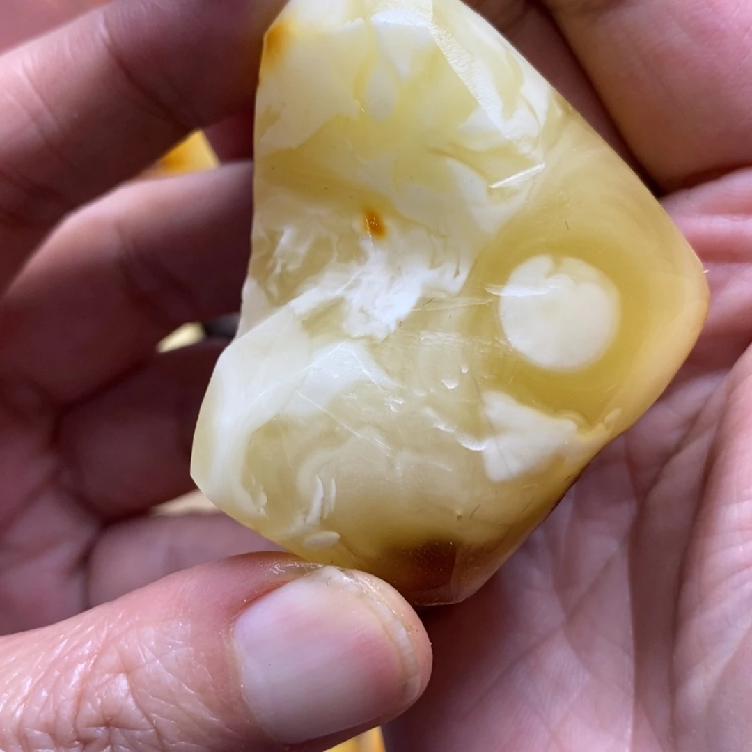定制琥珀未镶嵌传世琥珀蜜蜡定制