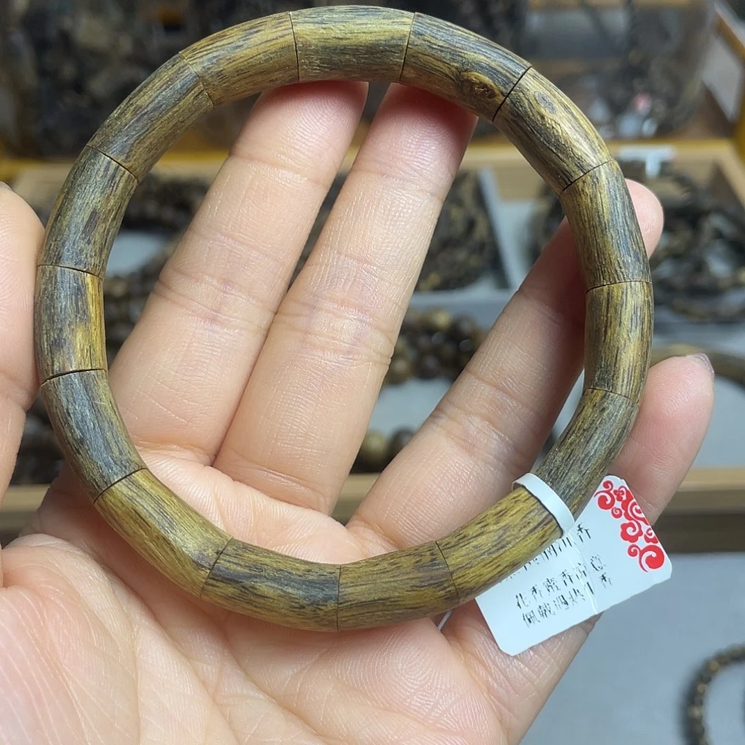 岁***好沉香碎屑沉香棋楠沉香老料手镯