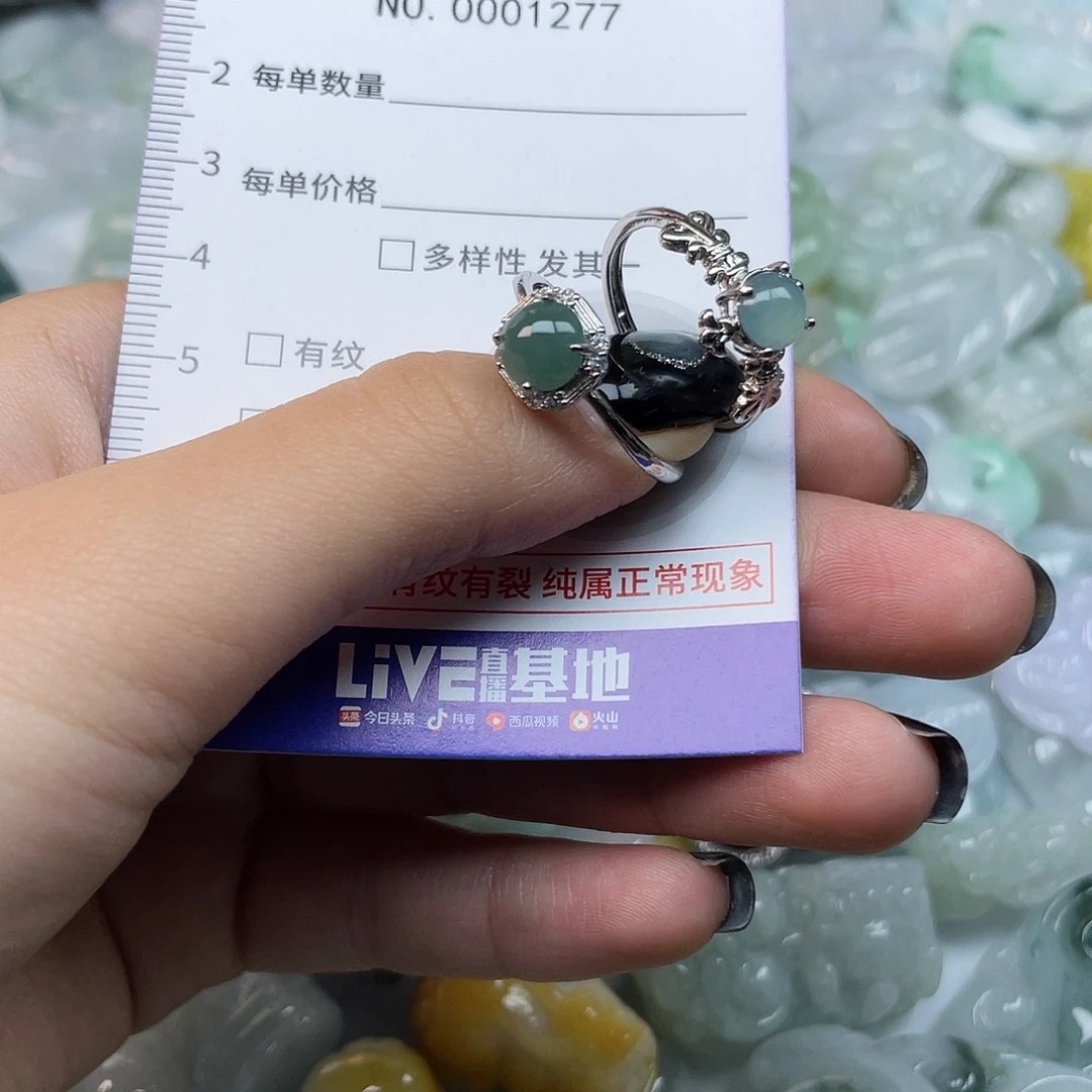 翡翠未镶嵌颈饰1277