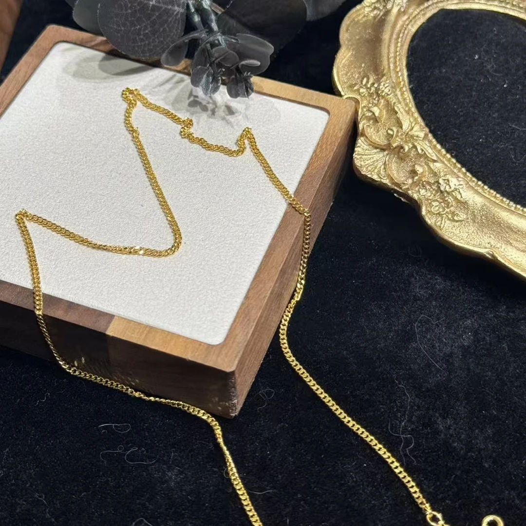 足金999 黄金5G工艺 项链