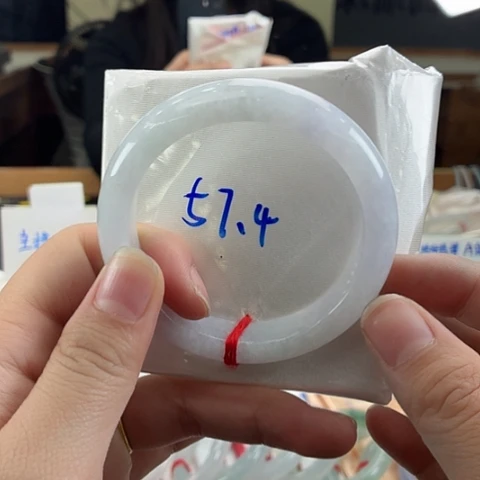 翡翠未镶嵌手镯天然翡翠手镯37号