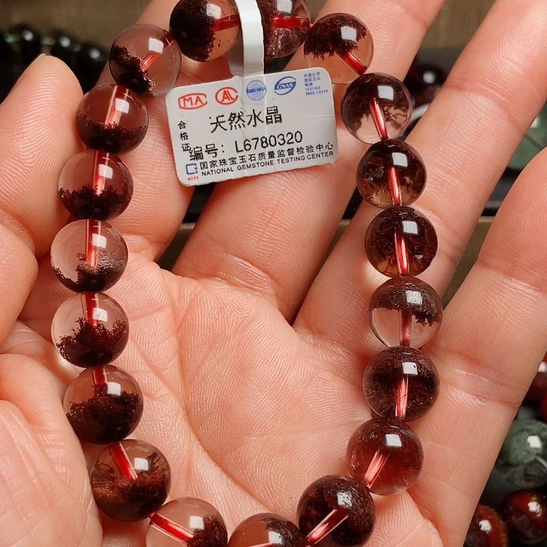 水晶手链未镶嵌红幽灵10➕