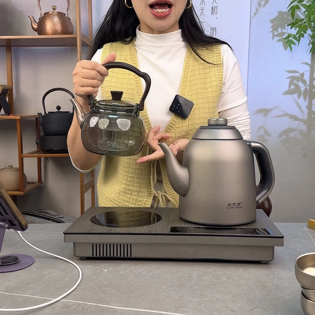 大***9微可道纯钛煮茶壶系列