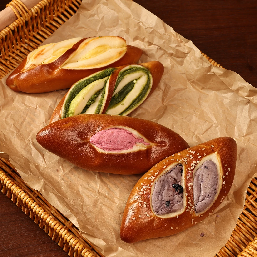 【碱水面包合集】纯手工烘焙碱水面包大合集代早餐美食