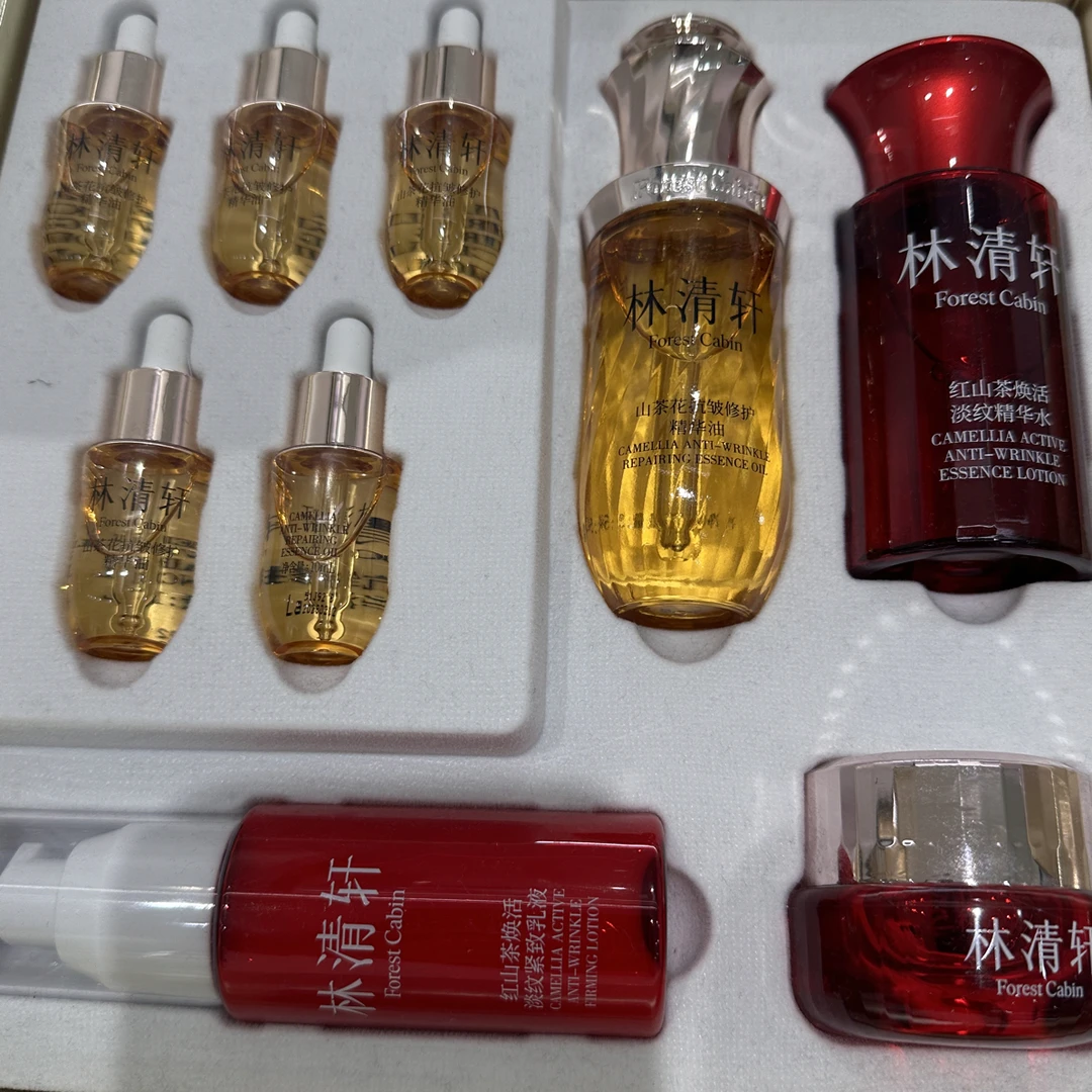 山茶花抗皱修护精华油以油养肤滋养舒缓套盒