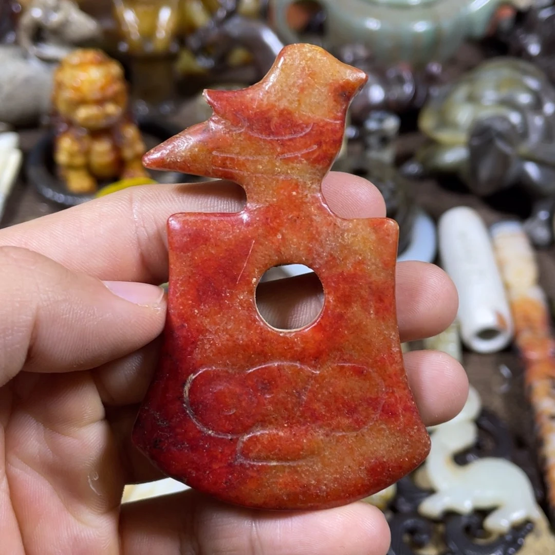 和田玉吊坠(不含链)未镶嵌