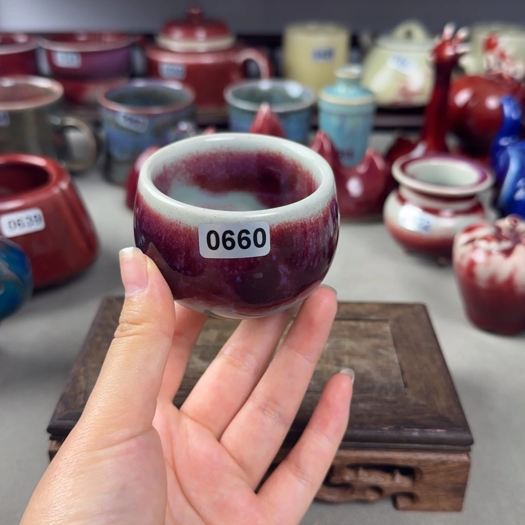 小鸿钧瓷 泥泥钧瓷0660