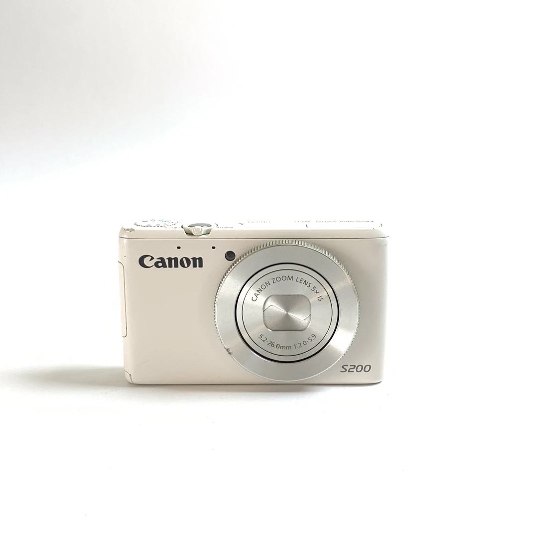 95新 Canon/佳能 S200 白色  1100万像素 wifi导图 CCD