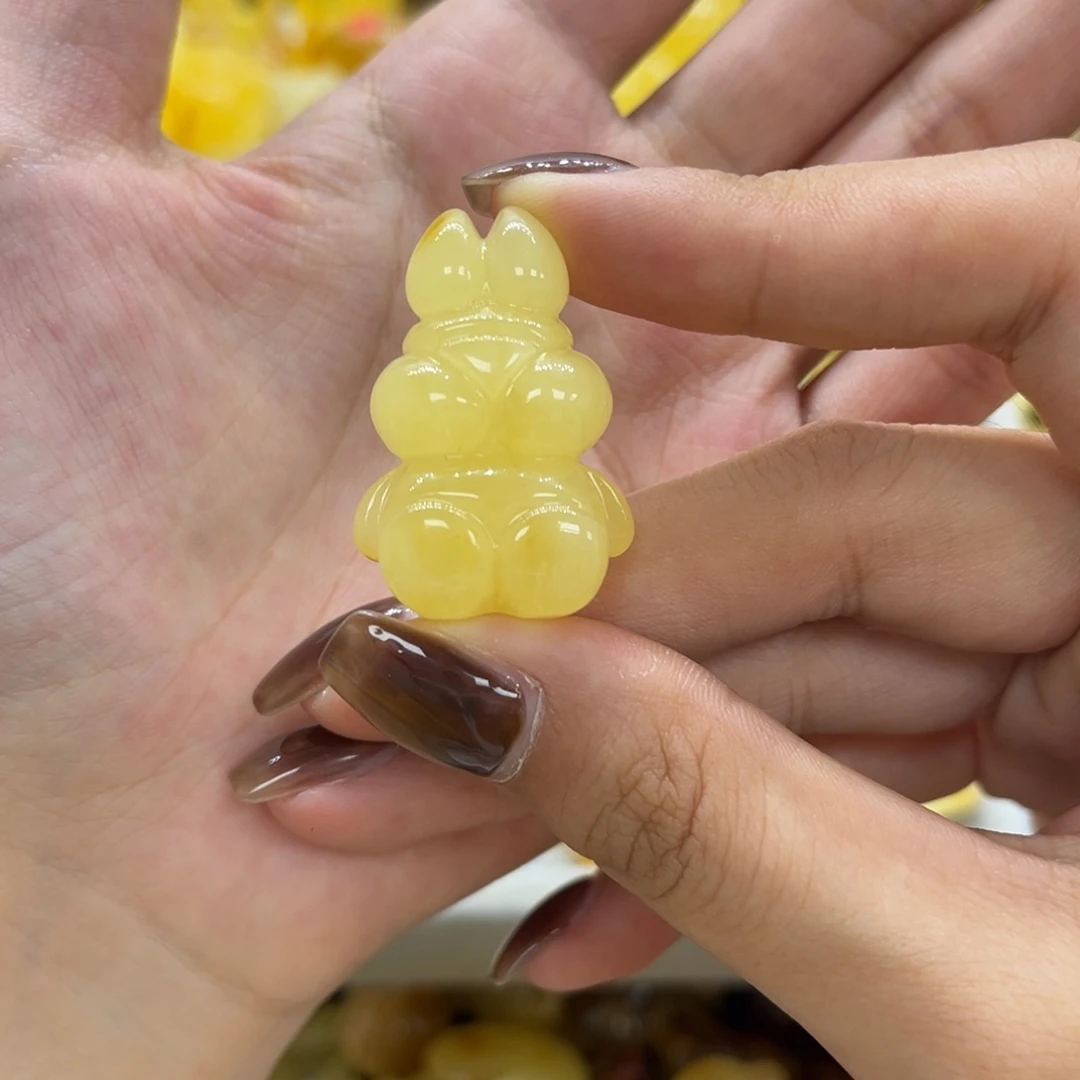 琥珀未镶嵌裸石天然琥珀