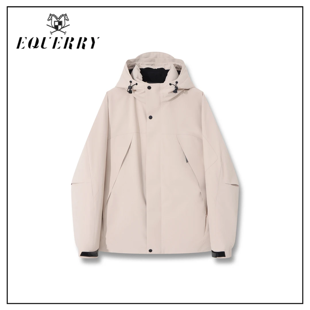 【元晨专享】EQ男装风壳白金系列冲锋衣羽绒服EQ85A83766-Y433