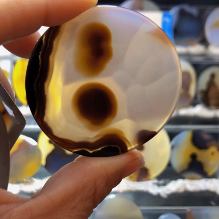 合金玛瑙/玉髓珠宝奇石129