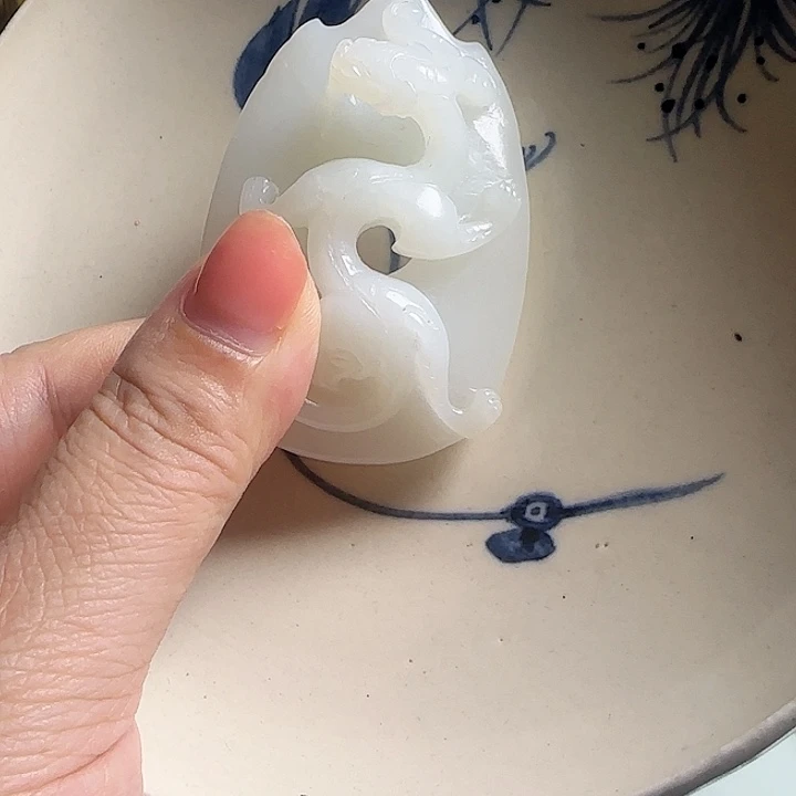 一***式瓷片新号开播挂件一个