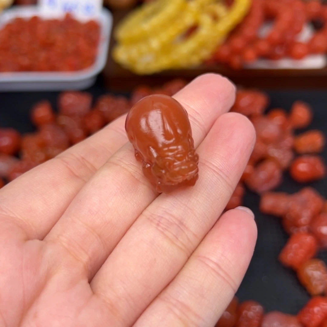 南红玛瑙未镶嵌吊坠(不含链)