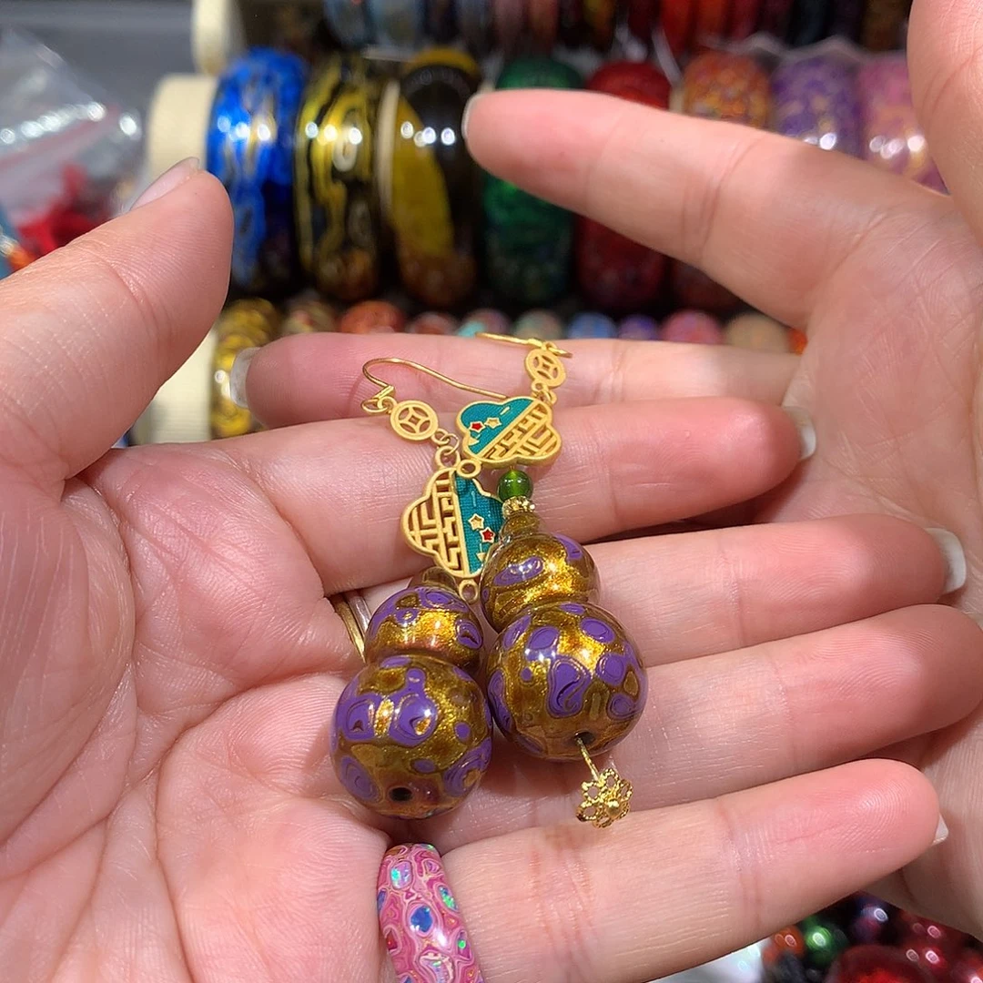 用****3大漆耳环……娇……………………