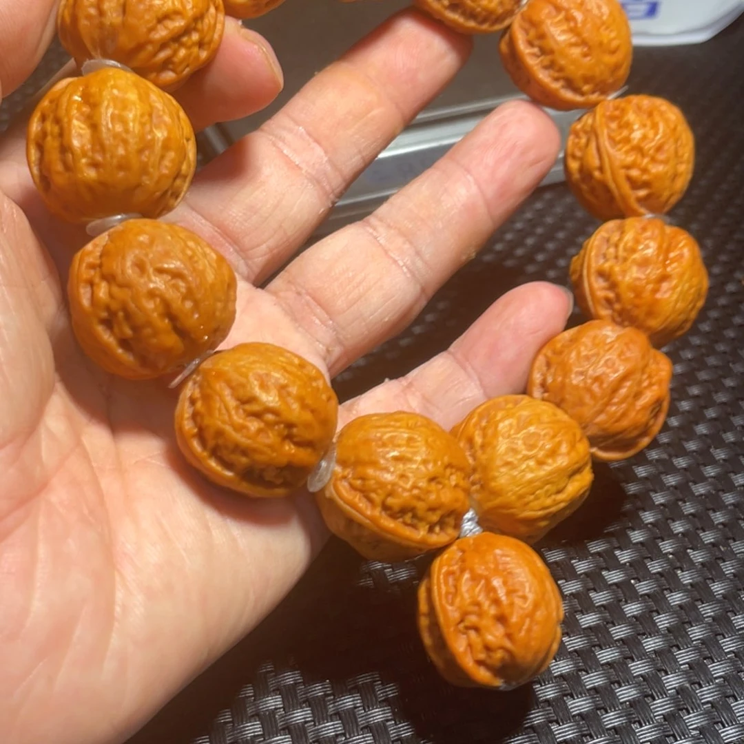 文玩核桃手串磨盘22