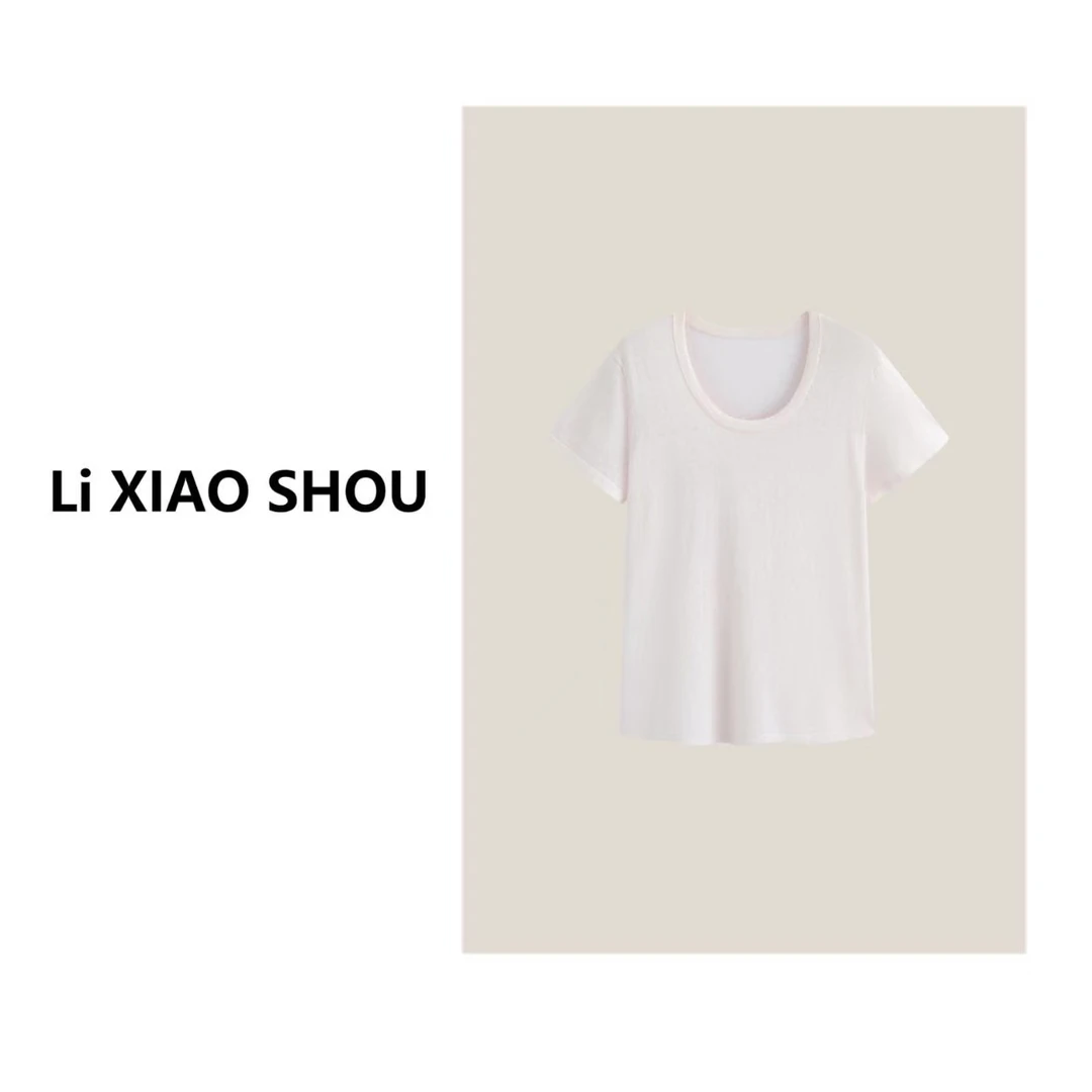 【李小瘦大码女装】休闲亚麻夏季新款显瘦气质简约套装5433