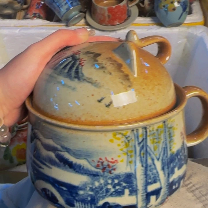 瓷片景德镇陶瓷手工手绘