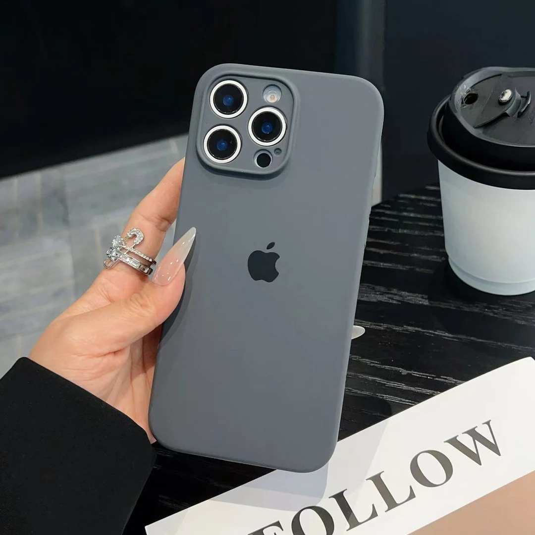 适用苹果16/15/14/13/12超薄液态内磁壳iphone16promax防摔手机壳