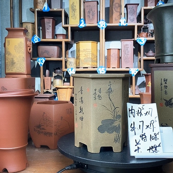 紫砂阳光老师青段六方