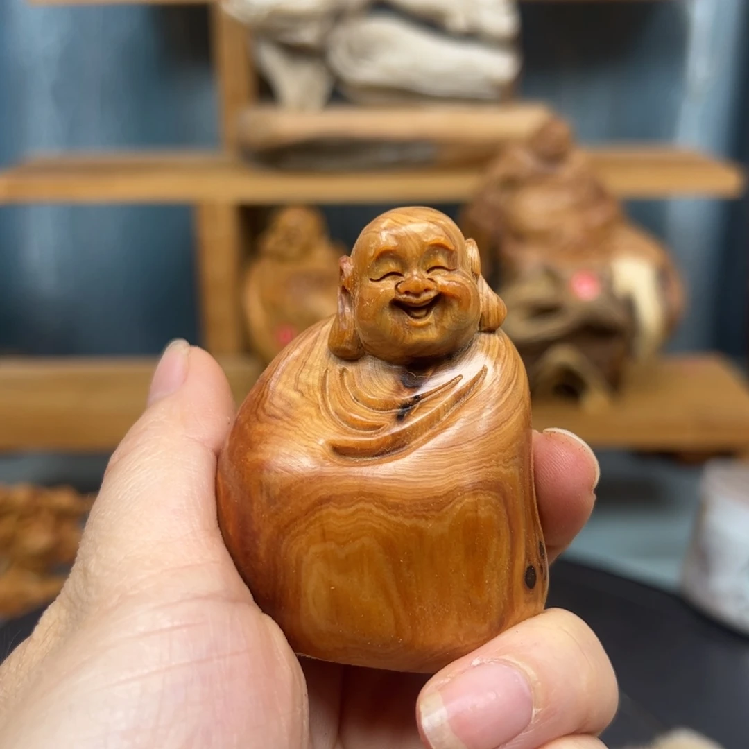 木用****9崖柏木摆件手把件