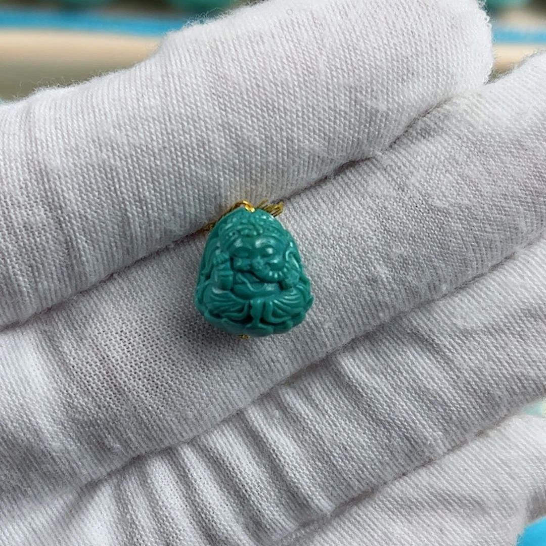 未镶嵌绿松石雕刻件