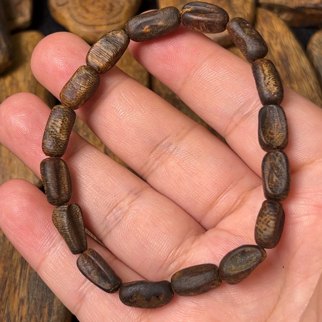 沉香手串奇楠沉香沉水留疤单圈手串一条（福利）