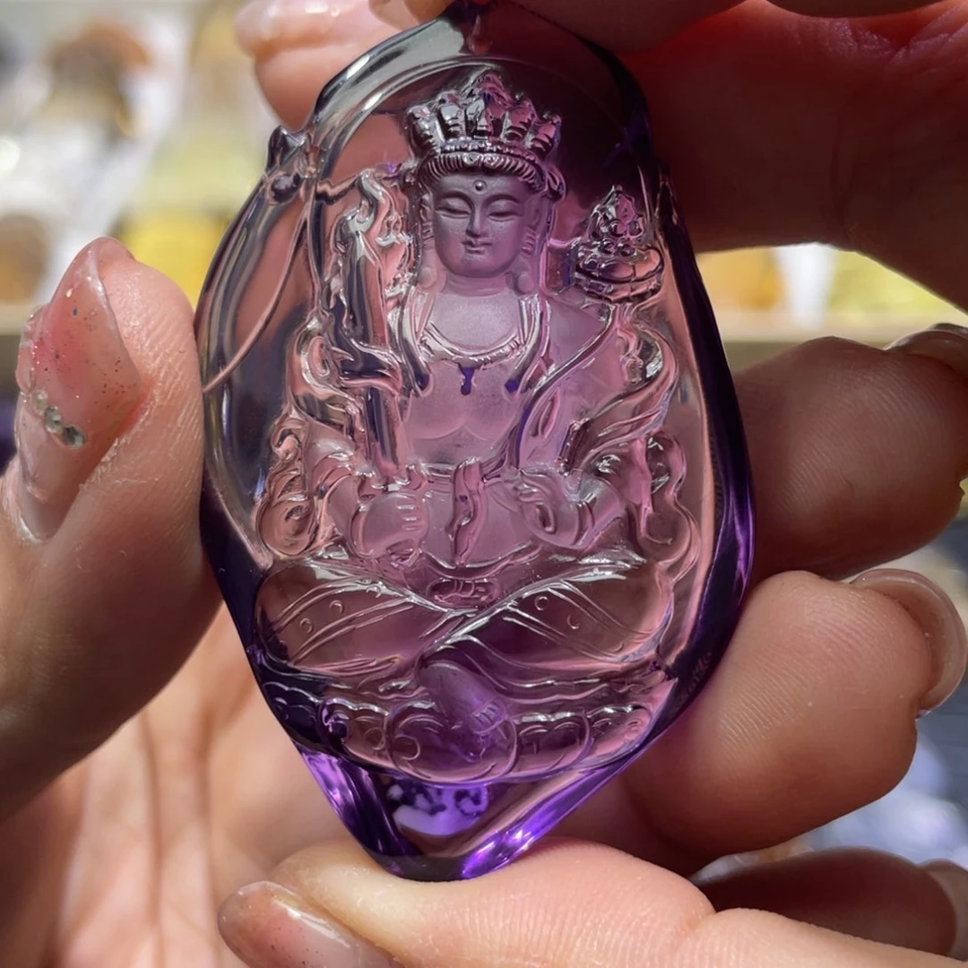 水晶颈饰未镶嵌定制