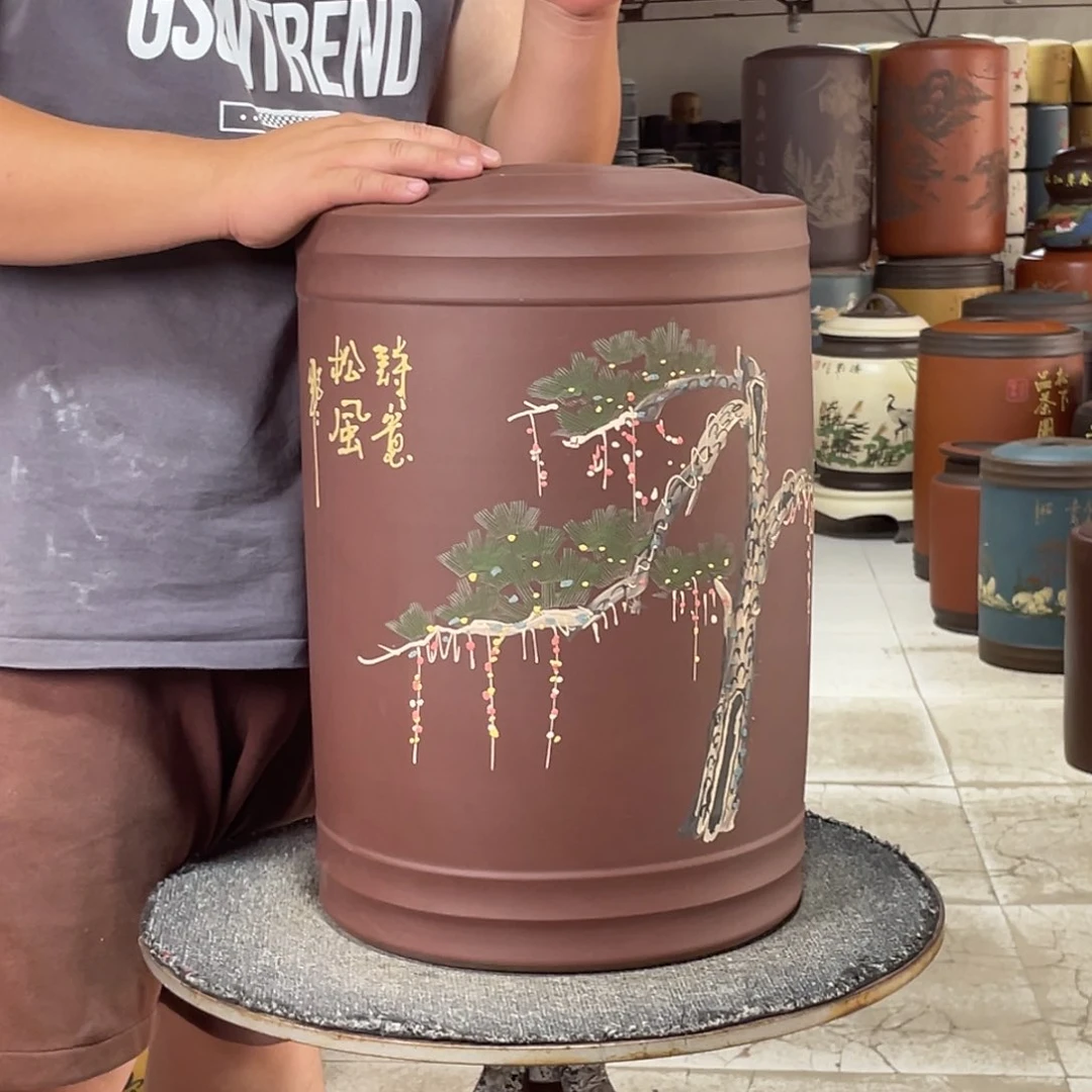 紫砂茶叶罐茶叶罐