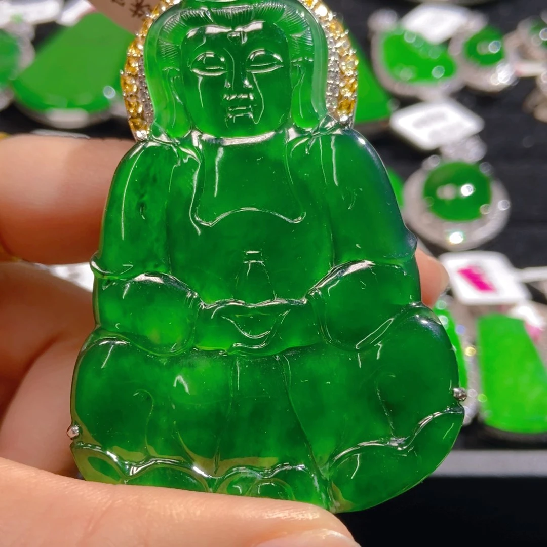 翡翠吊坠(不含链)未镶嵌