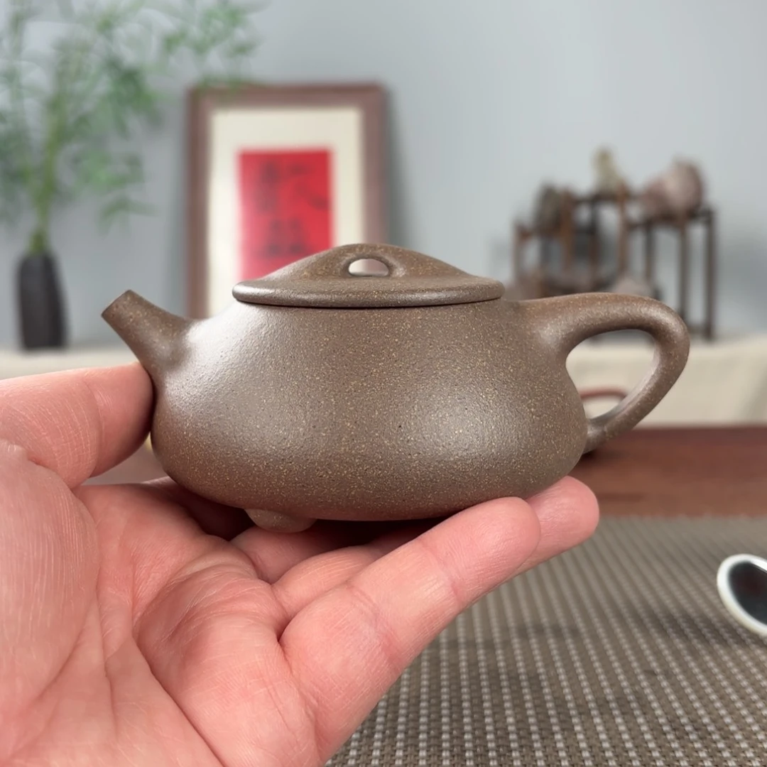 紫砂茶壶黄龙山原矿紫砂壶