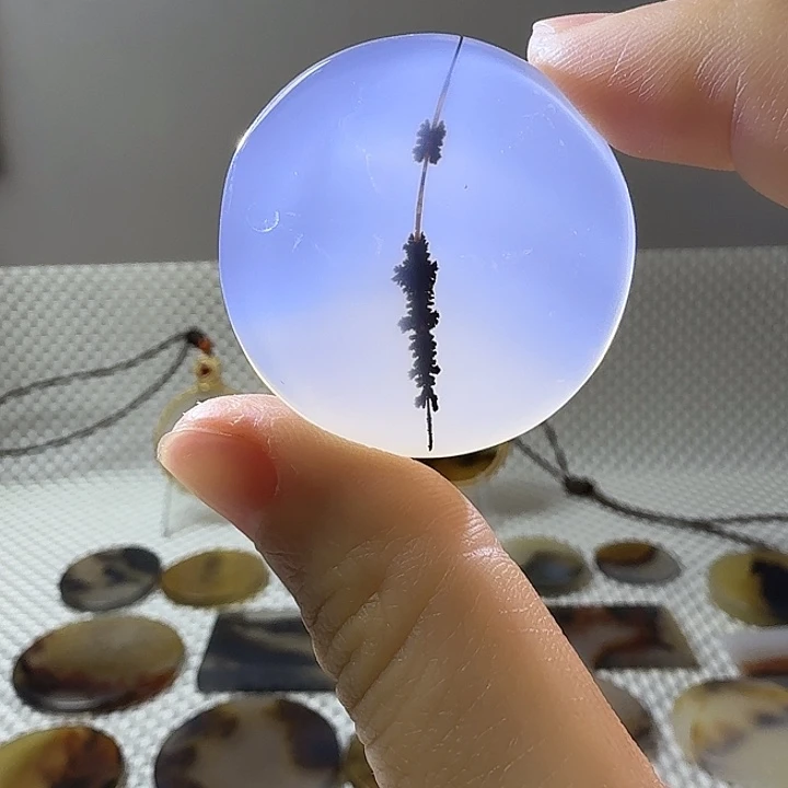 玛瑙/玉髓未镶嵌吊坠(不含链)21