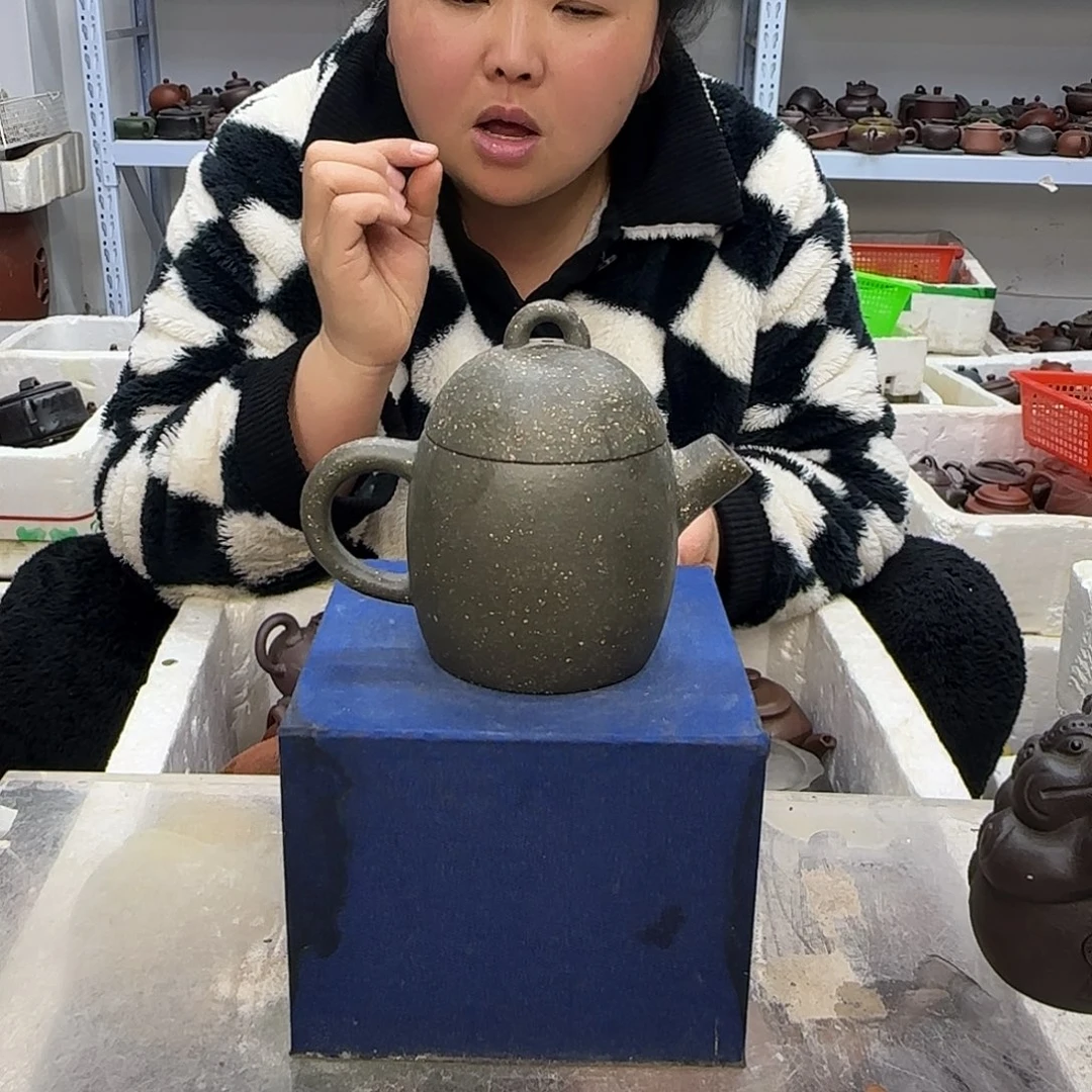 茶壶紫砂宜兴紫砂壶瑕疵处理