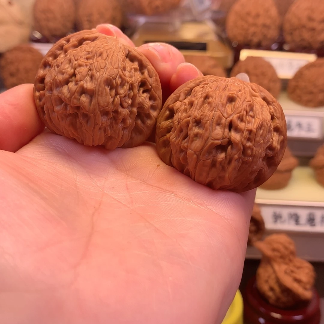 文玩核桃吊坠磨盘39.5