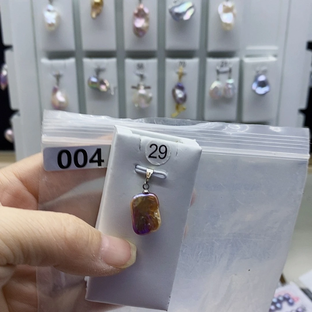 颈饰合金淡水珍珠