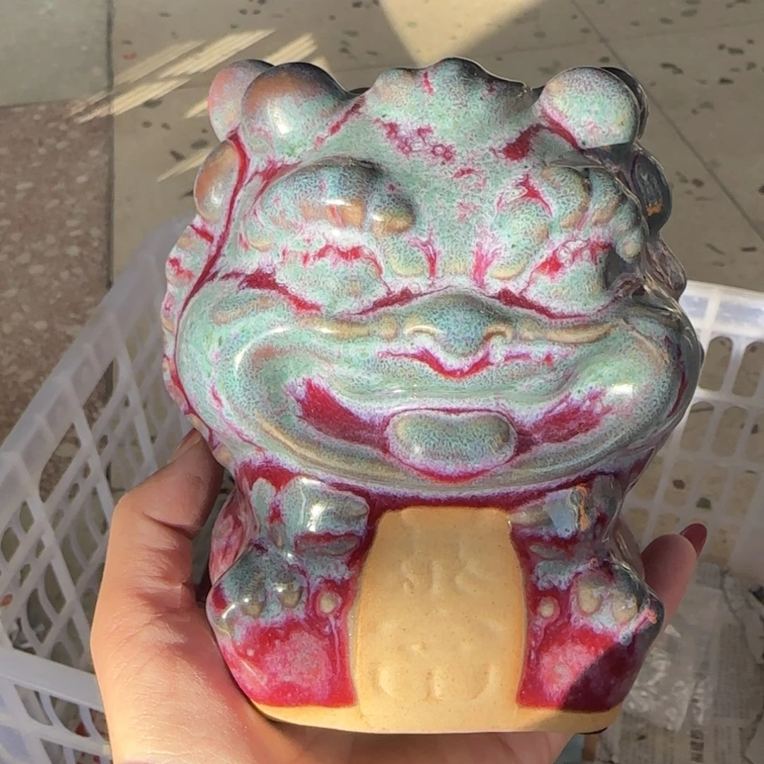 瓷摆件郑家钧窑摆件