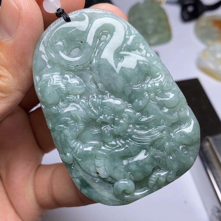 颈饰未镶嵌翡翠翡翠