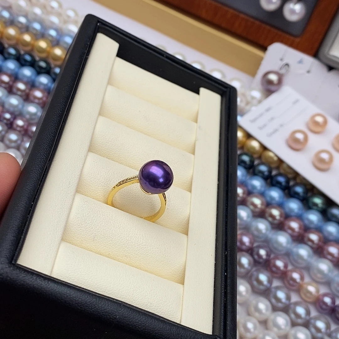 淡水珍珠颈饰银S925镶嵌