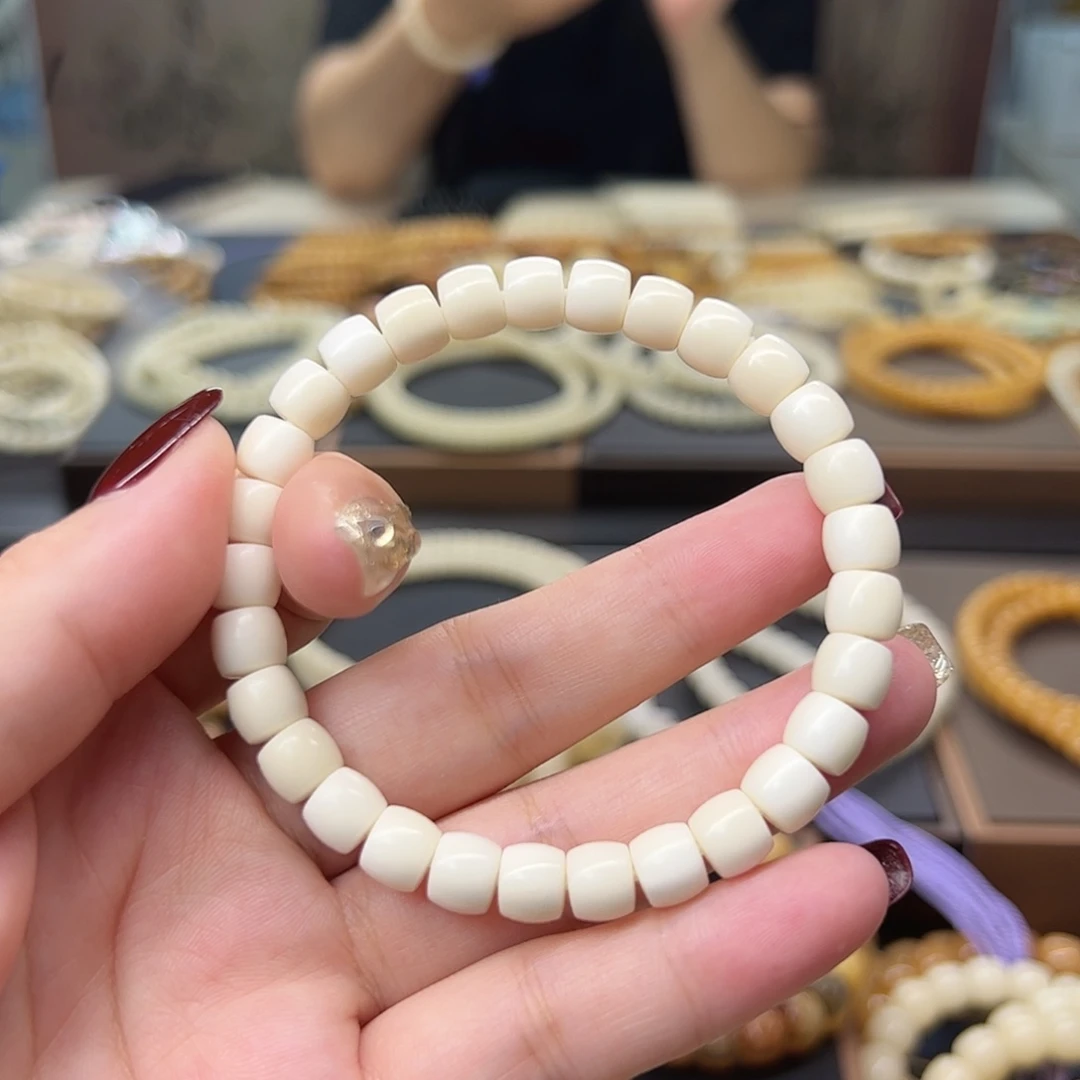 菩提根/象牙果手串87直切