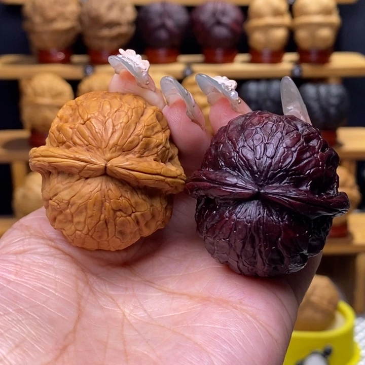 文玩核桃把件金龟玉甲16号40尺