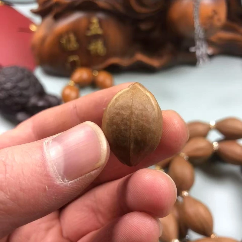 定制文玩手串橄榄核手串纯手工老核