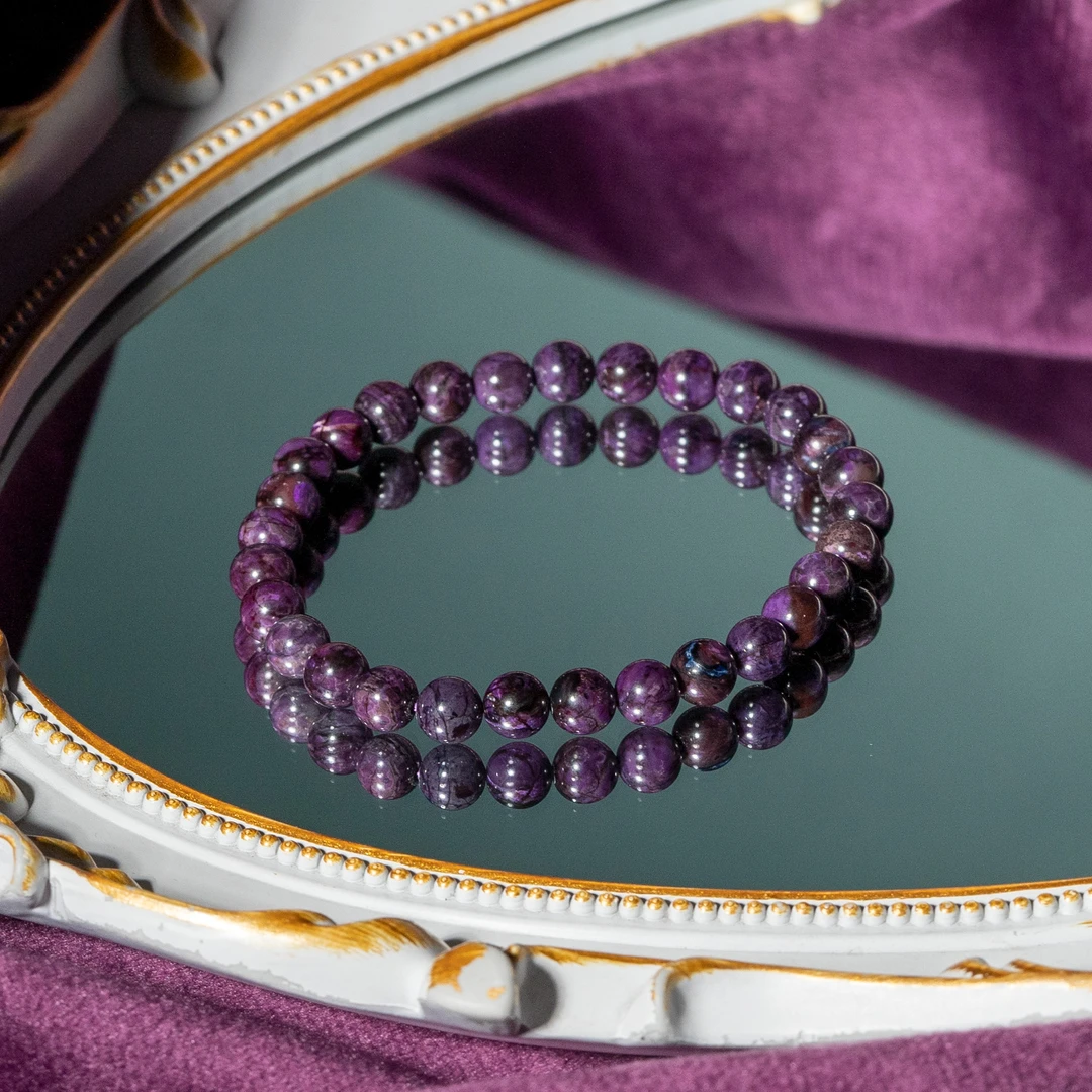 世间臻宝-老油紫舒俱来手串/多样性发/P8733