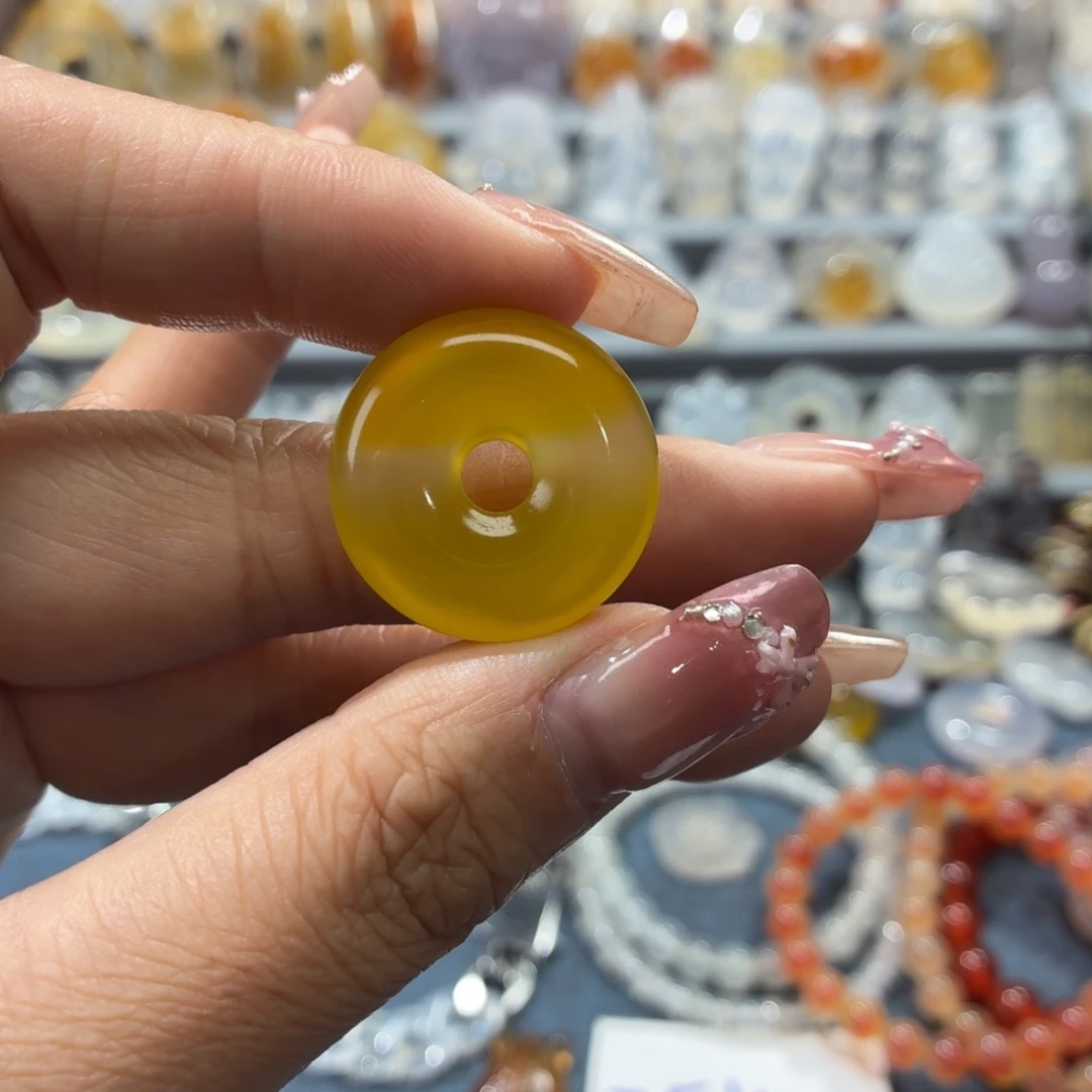 玛瑙/玉髓未镶嵌吊坠(不含链)