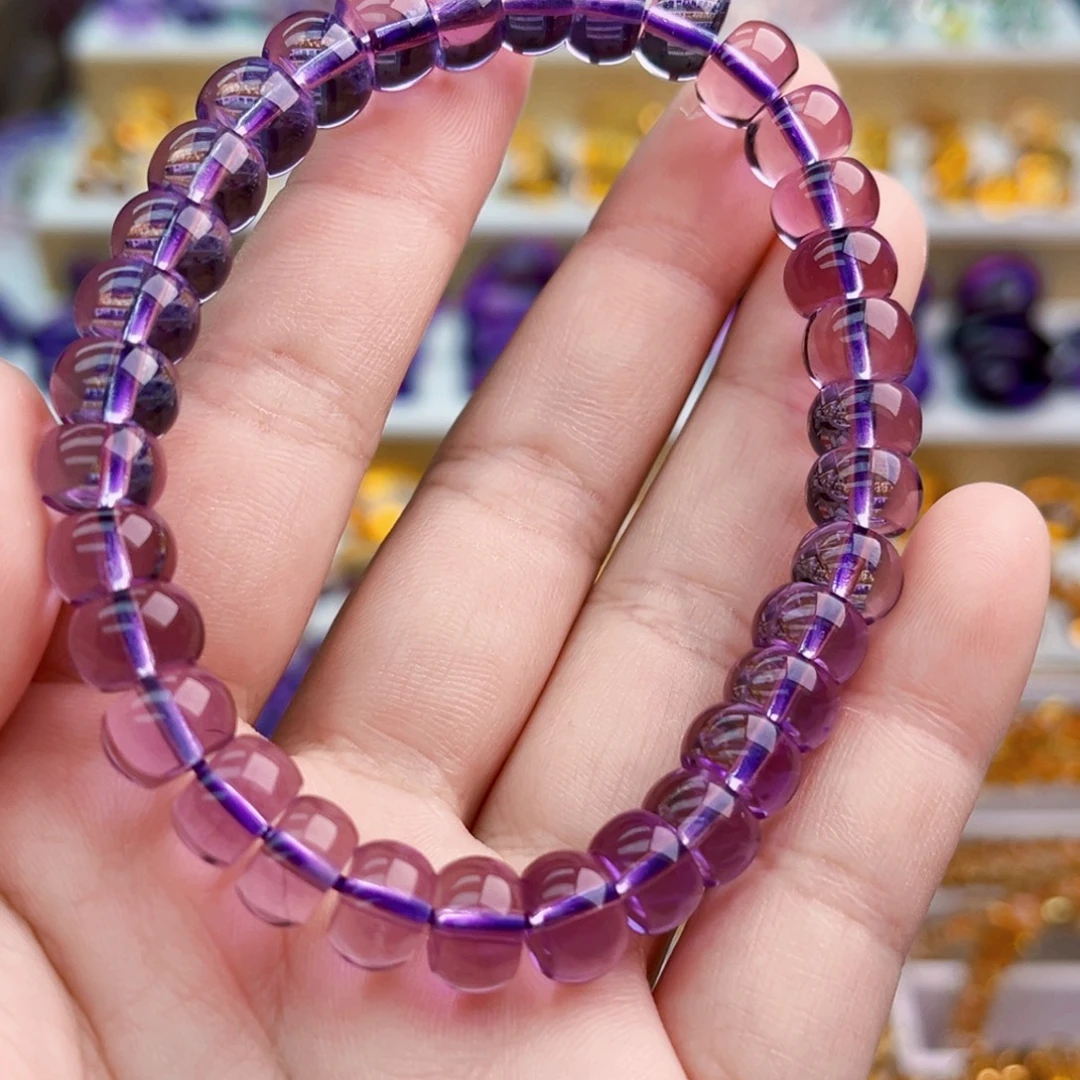 水晶手串未镶嵌天然保真