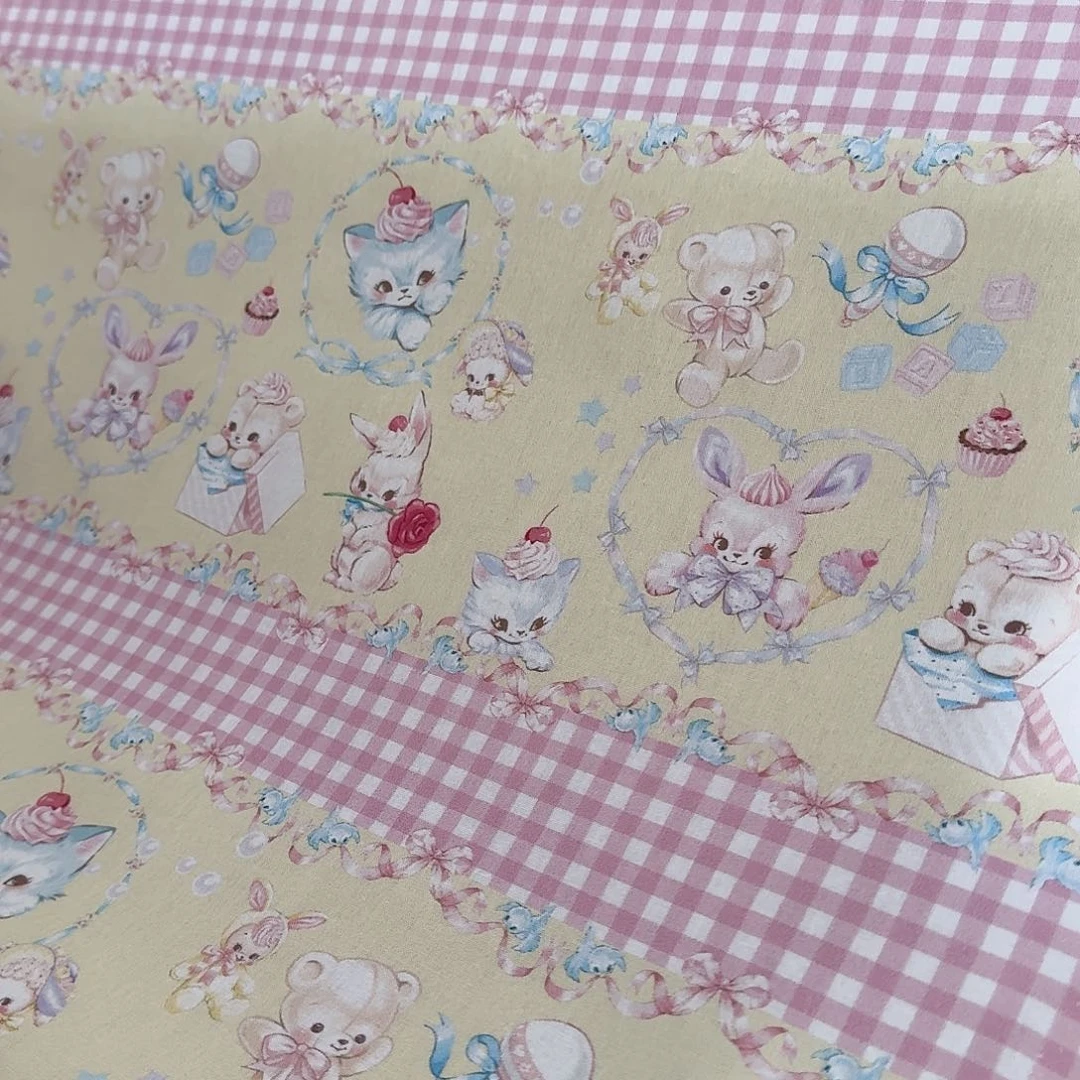 一米价纯棉平布1.1米宽果子布艺37