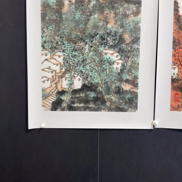 国画我现在还在家的我