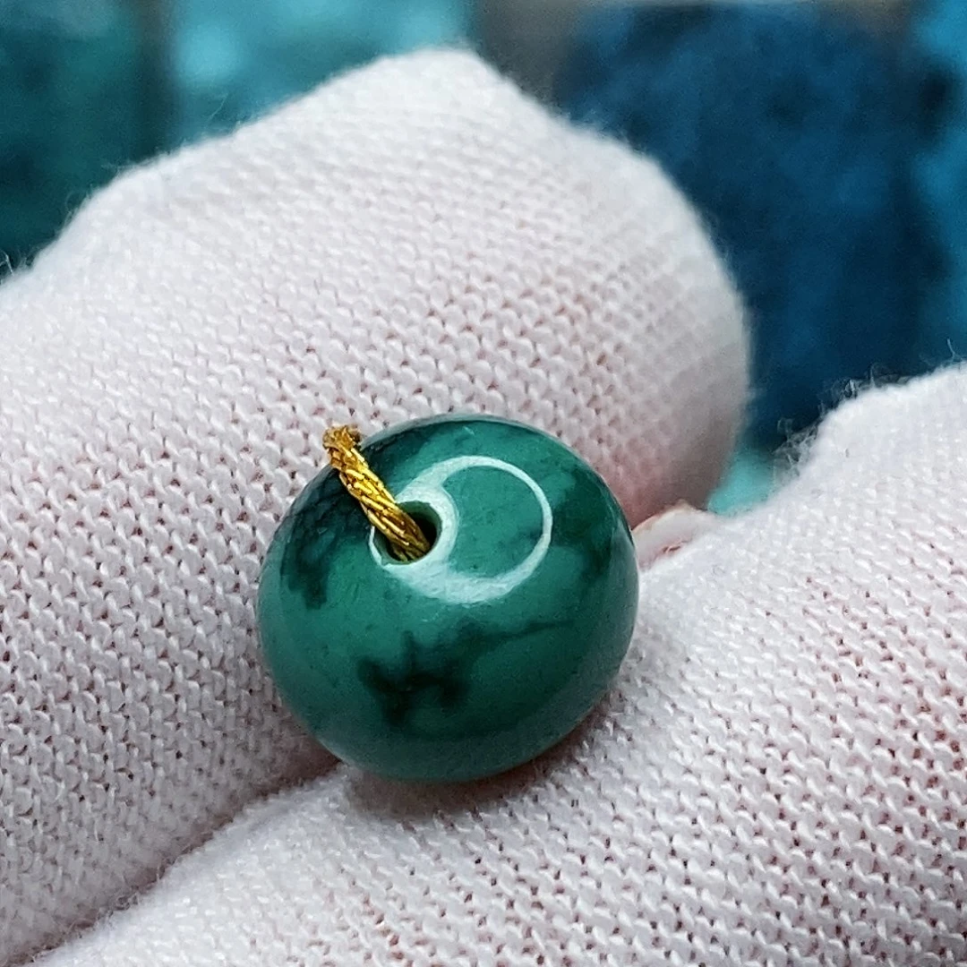 绿松石未镶嵌天然原矿 带武汉地大证书