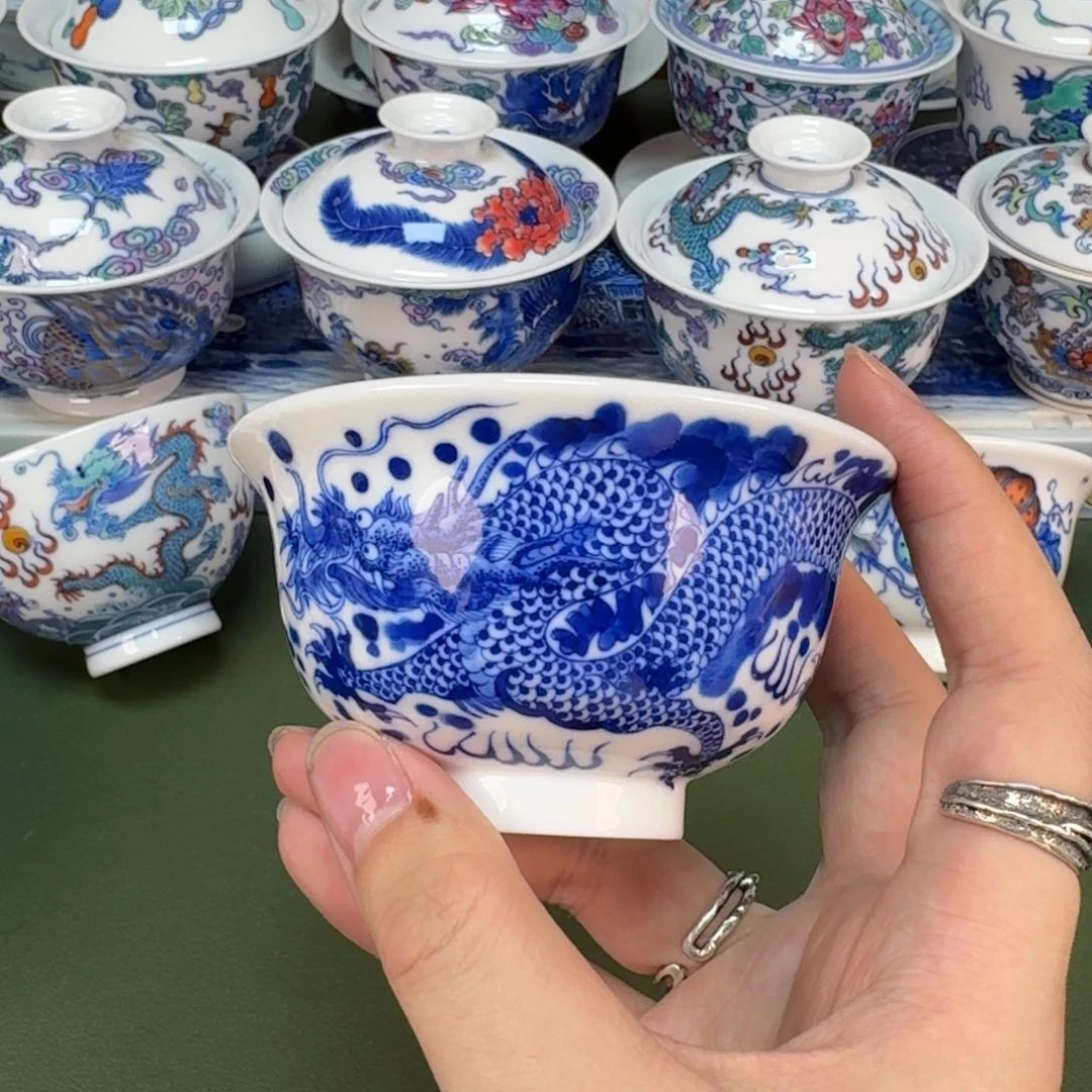 景德镇手工手绘茶具351