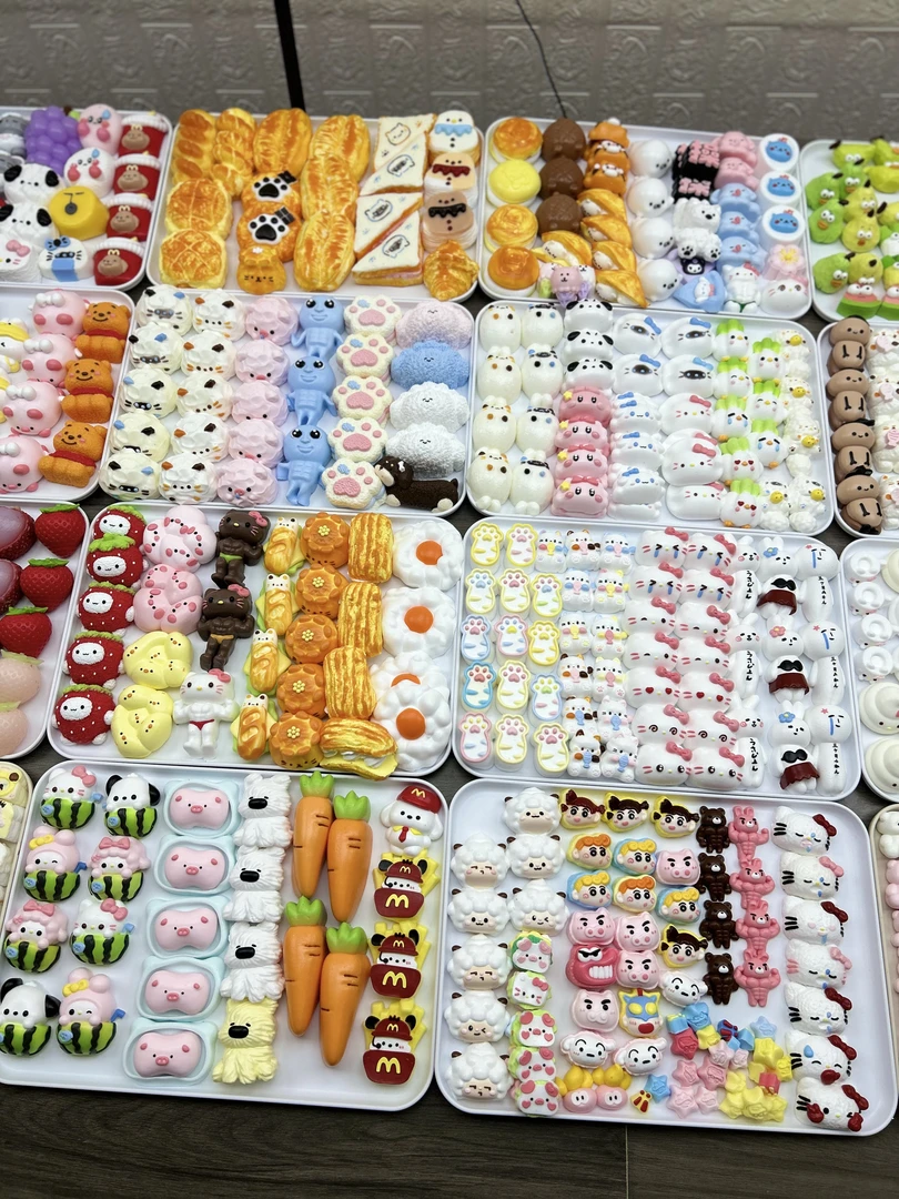 食品级硅胶捏捏乐补差拍这个宠EVA袋子